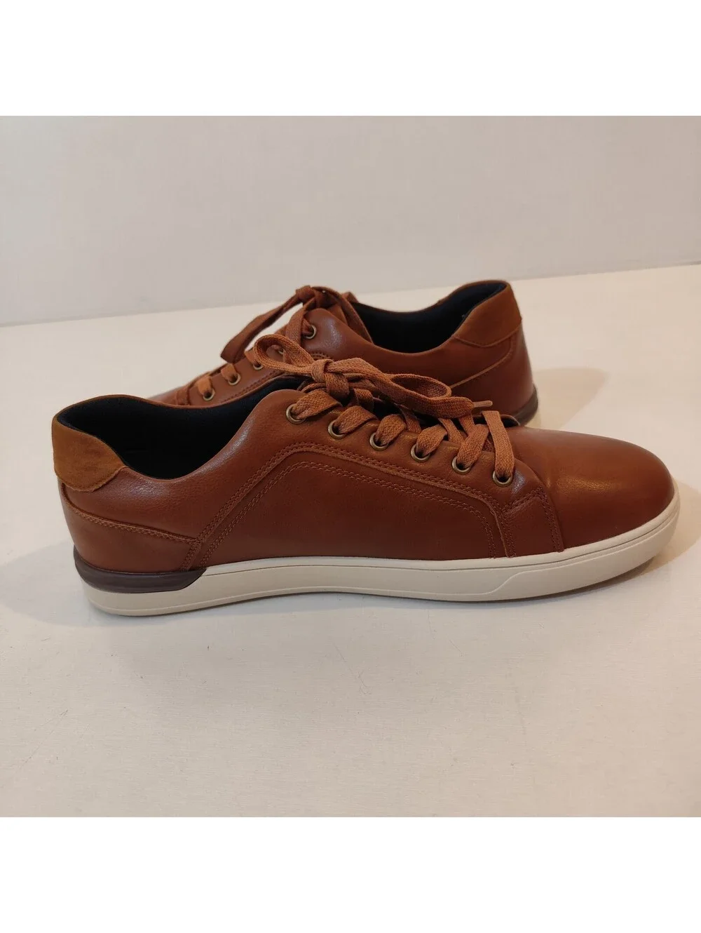 Bruno Marc Casual Dress Sneakers Men's Lace Up Shoes Brown Size 10